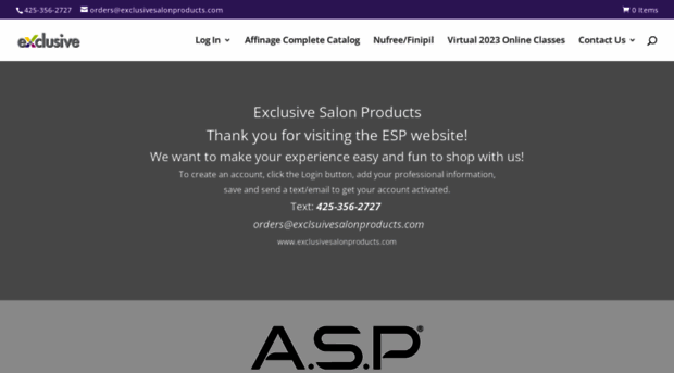 exclusivesalonproducts.com