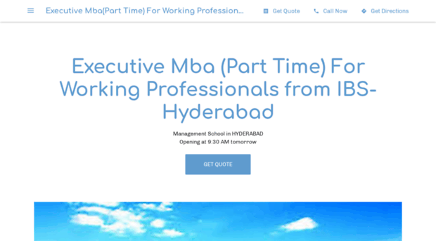 executive-mba-part-time-for-working.business.site