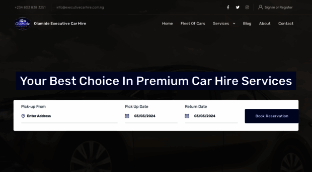 executivecarhire.com.ng