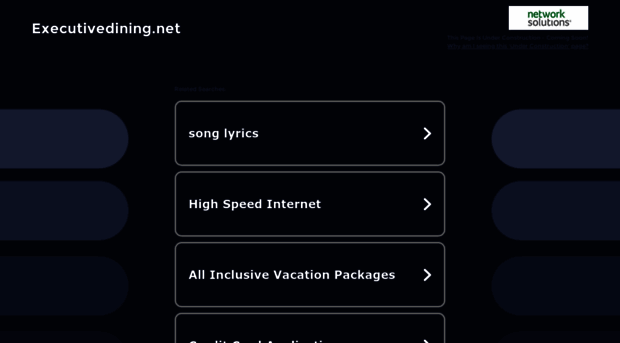 executivedining.net