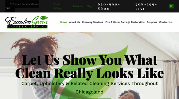 executivegreencarpetcleaning.com