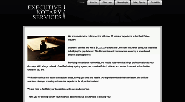 executivenotaryservices.com