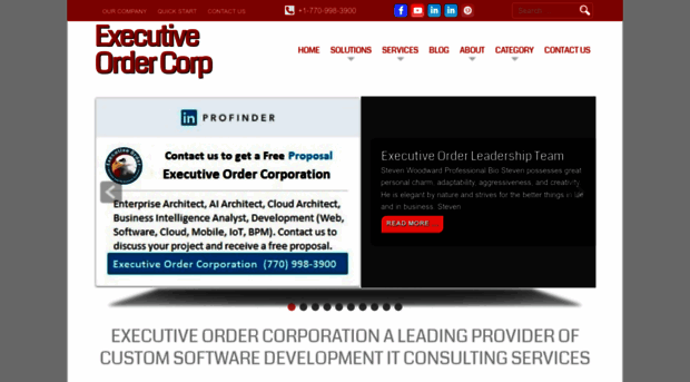 executiveordercorp.com