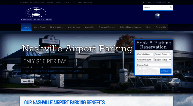 executivetravelandparking.com