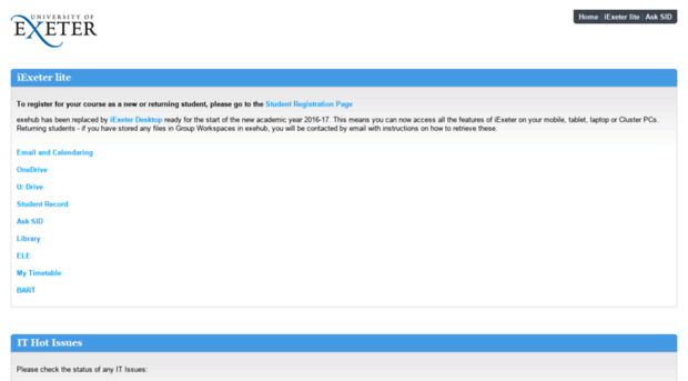 exehublite.exeter.ac.uk
