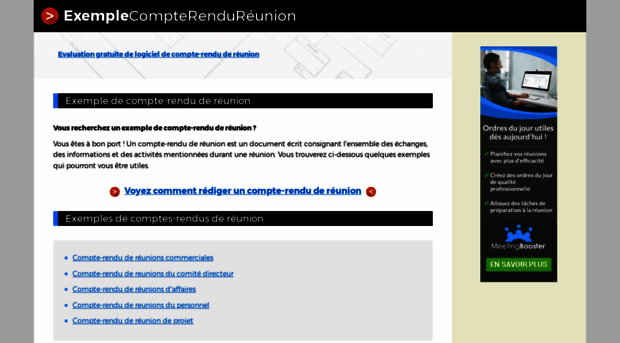 exemplecompte-rendureunion.com