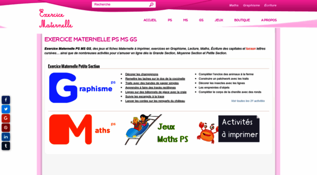 exercicematernelle.com