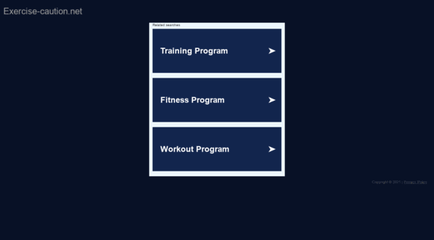 exercise-caution.net