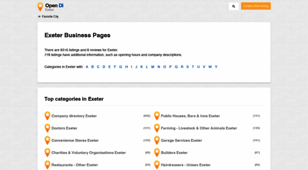 exeter.opendi.co.uk