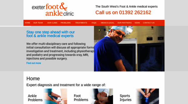 exeterfootandankle.com