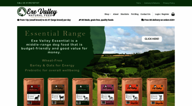 exevalleypetfoods.co.uk