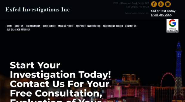 exfedinvestigationsinc.com