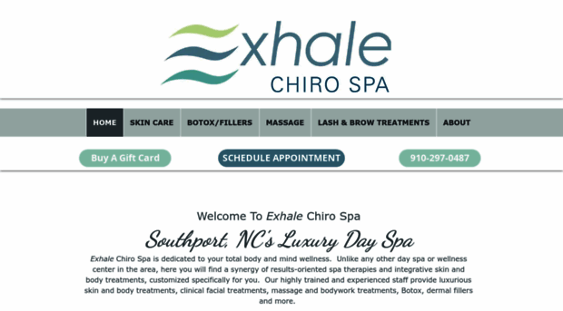 exhalechirospa.com