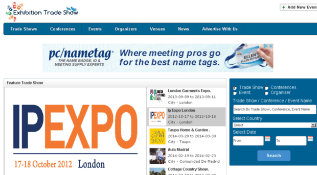 exhibitionandtradeshow.com