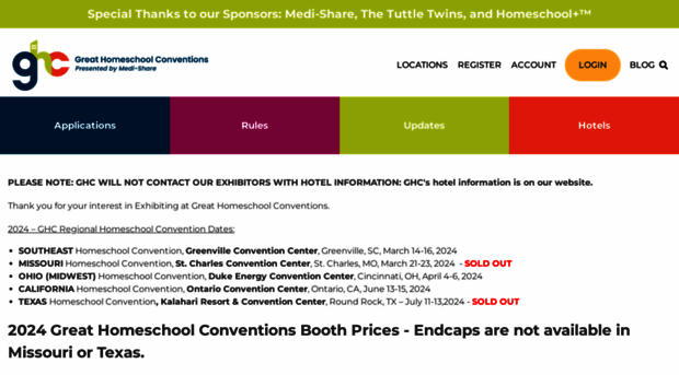 exhibitors.greathomeschoolconventions.com