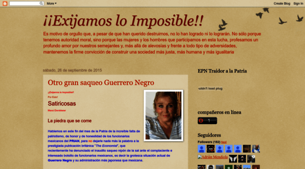 exijamosloimposible.blogspot.mx