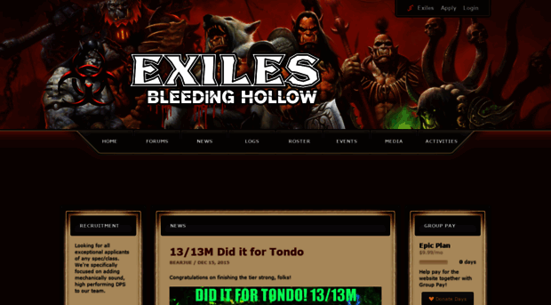 exiles-bh.shivtr.com