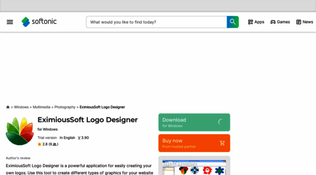 eximioussoft-logo-designer.en.softonic.com