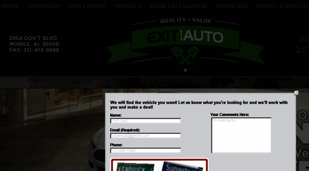 exit1autos.com