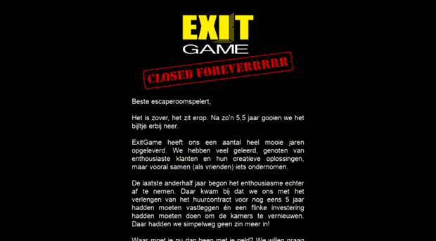 exitgame.nl