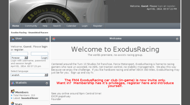 exodusracing.net
