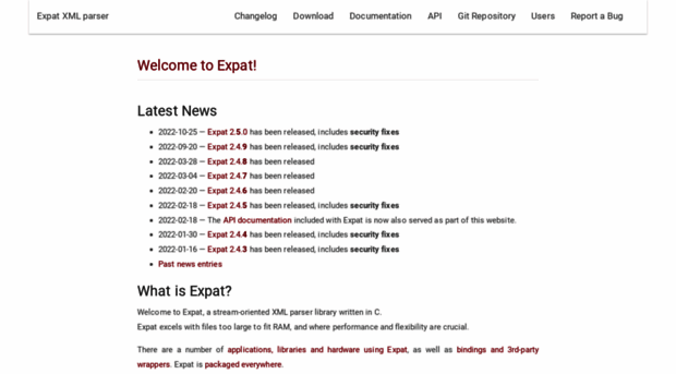 expat.sourceforge.net