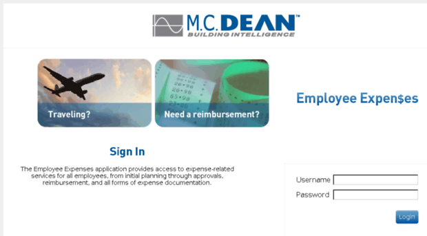 expense.mcdean.com