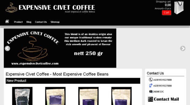 expensivecivetcoffee.com