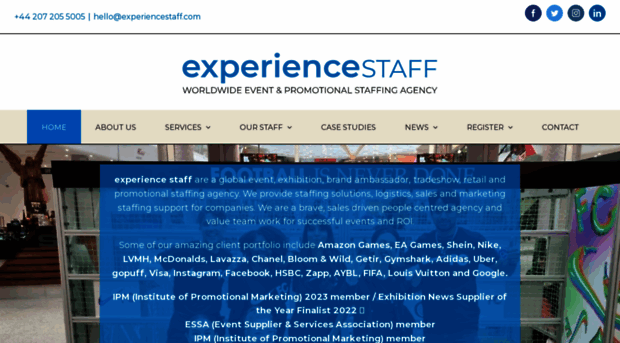 experiencestaff.com