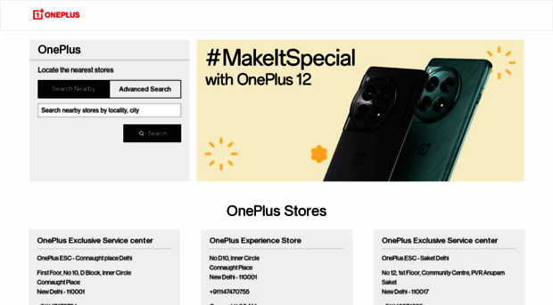 experiencestores.oneplus.in