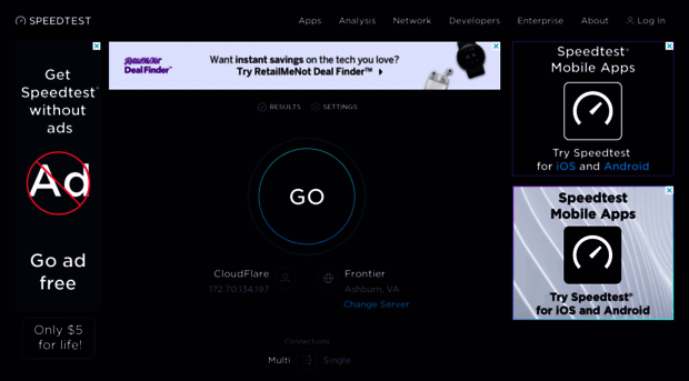 experimental.speedtest.net