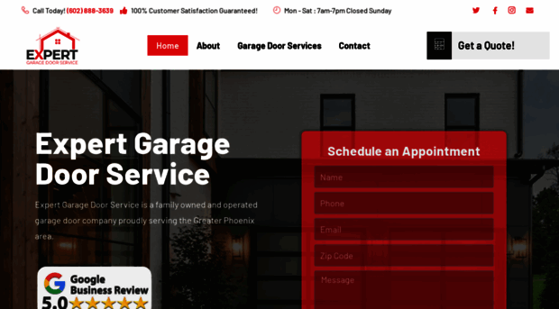 expertgaragerepair.com