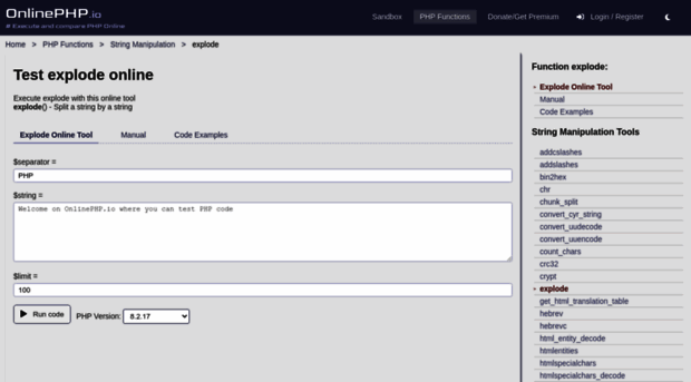 explode.onlinephpfunctions.com