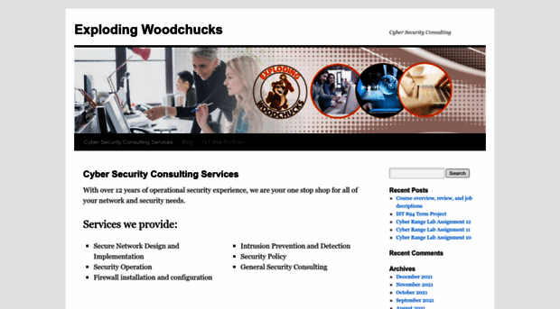 explodingwoodchucks.com