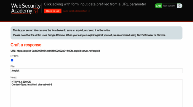 exploit-0adc00050343bb648002022a01f600fc.exploit-server.net