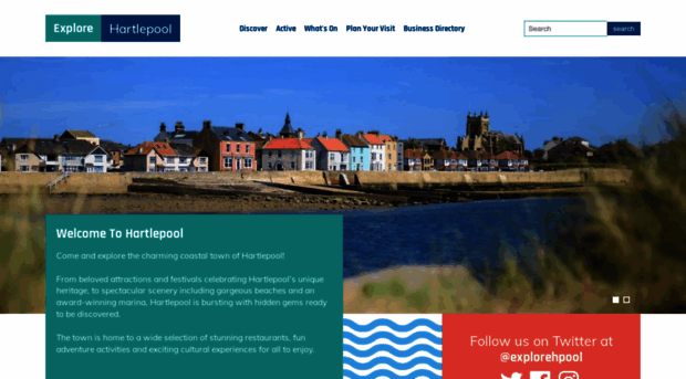 explorehartlepool.com