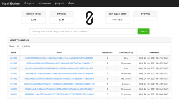 explorer.0cash.org