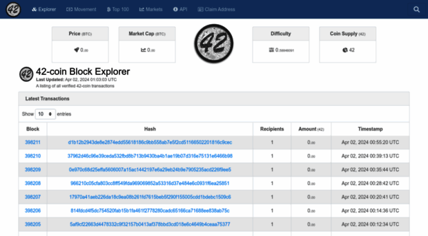 explorer.42-coin.org