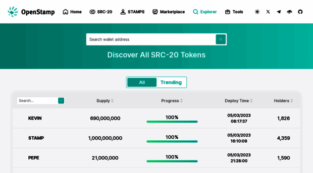 explorer.openstamp.io