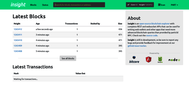 explorer.particl.io