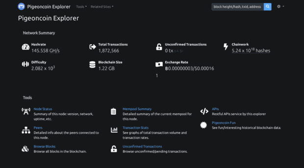explorer.pigeoncoin.org