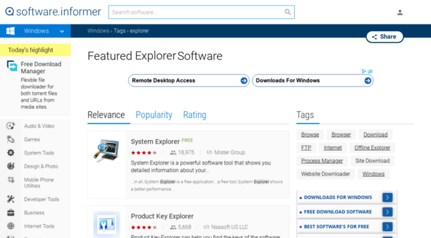 explorer.software.informer.com