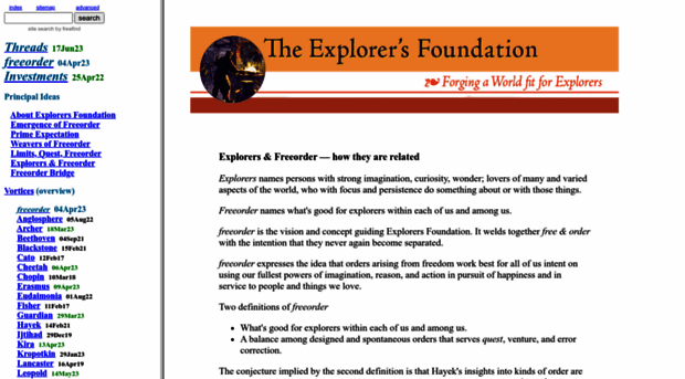 explorersfoundation.org