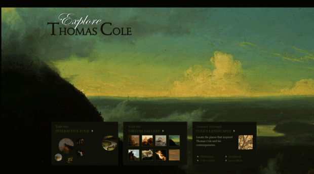 explorethomascole.org