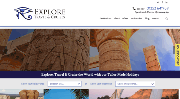 exploretravelandcruises.com