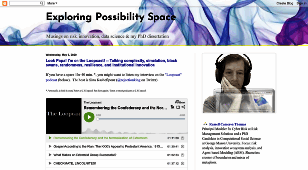 exploringpossibilityspace.blogspot.com