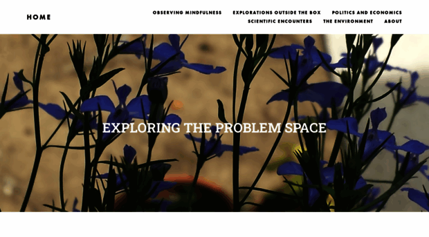 exploringtheproblemspace.com