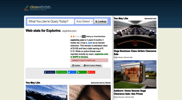 explorins.com.clearwebstats.com