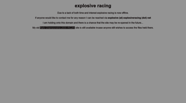 explosiveracing.net