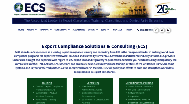 exportcompliancesolutions.com